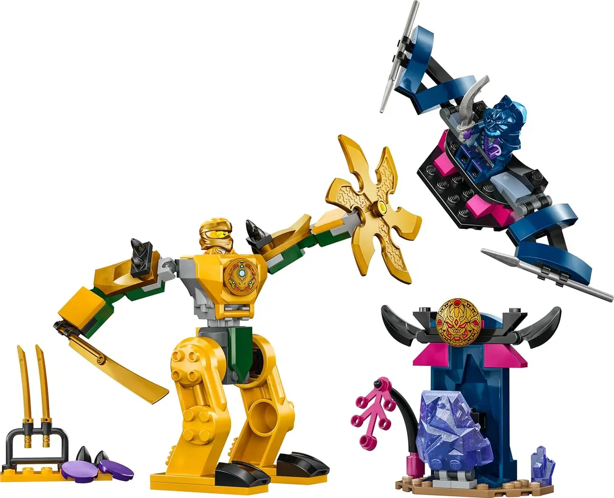 Lego Ninjago Arin’s Battle Mech Ninja Toy Set Building Kit For Ages 4+ 2
