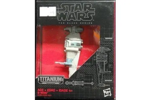 Hasbro 星球大戰 Star Wars The Black Series Titanium Series B-Wing (Buy-36261) 1