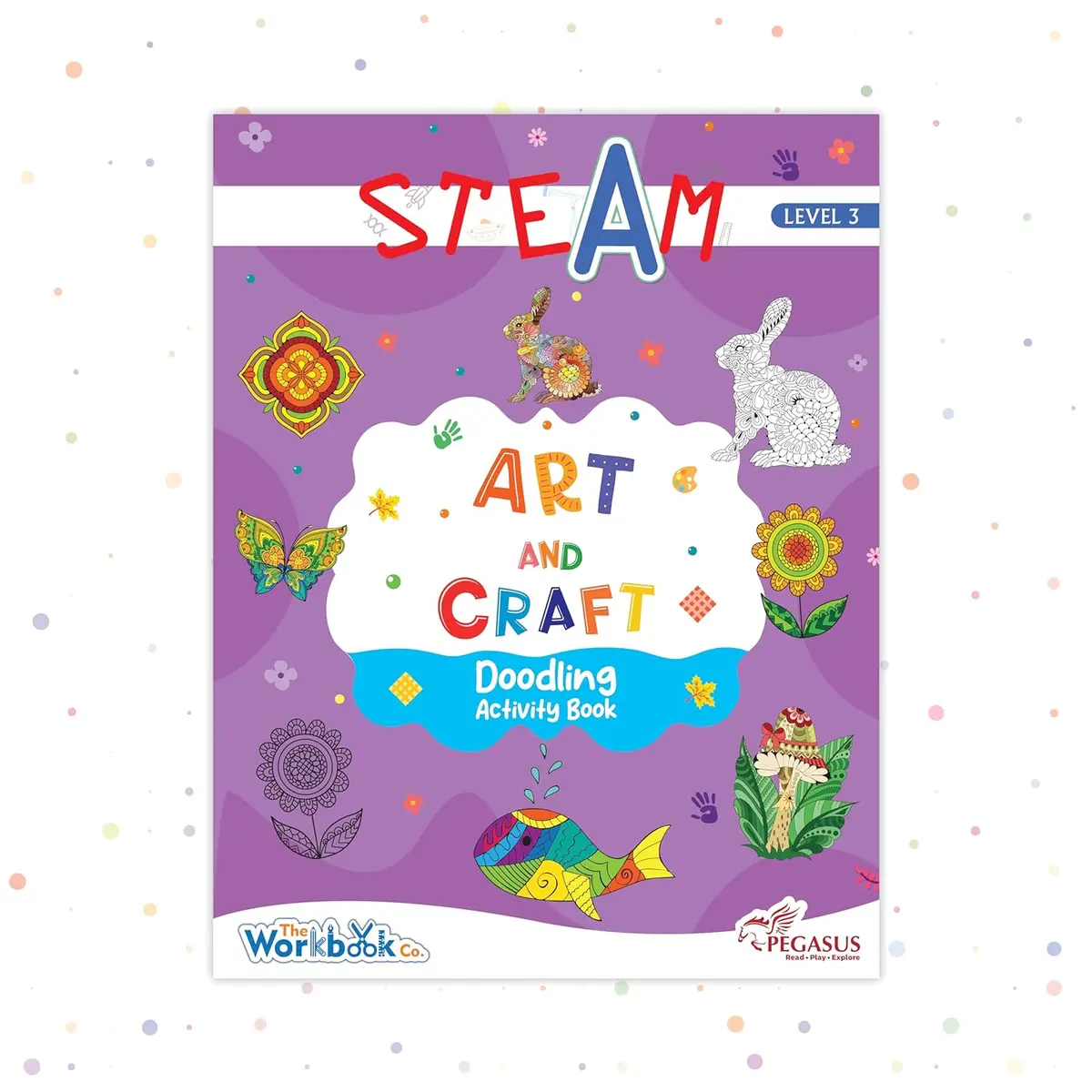 Pegasus Steam - Art & Craft - Doodling Activity Book 1