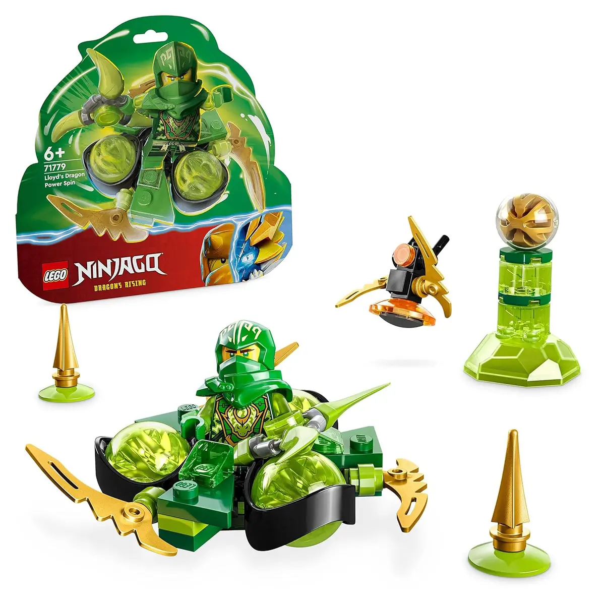 Lego Ninjago Lloyd’S Dragon Power Spinjitzu Spin Building Kit For Ages 6+ 1