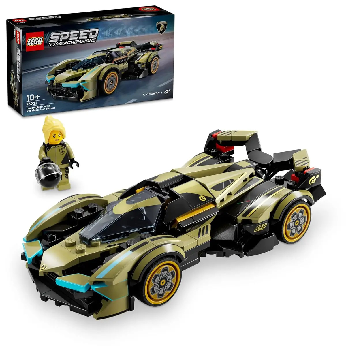Lego Speed Champions Lamborghini Lambo V12 Vision Gt Super Car Set For Ages 10+ 1