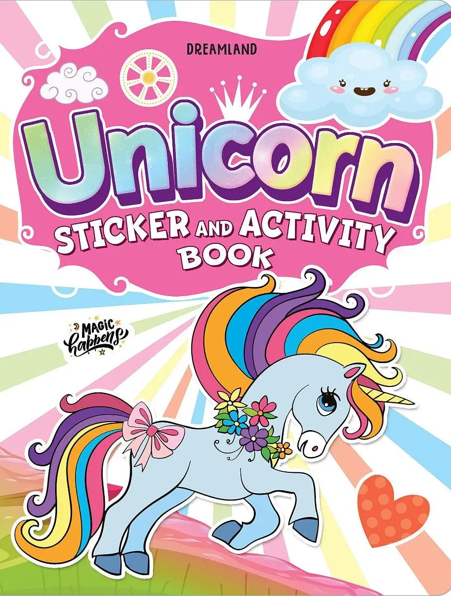 My Magical Unicorn Sticker And Activity Book For Children Ages 3 - 8 Years (English) 1