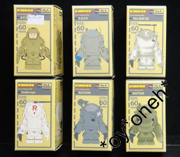 Medicom Kubrick Ma.Kub Chapter 1 Ma.K Maschinen Krieger (Buy-17133-Spk) 1141411292 1