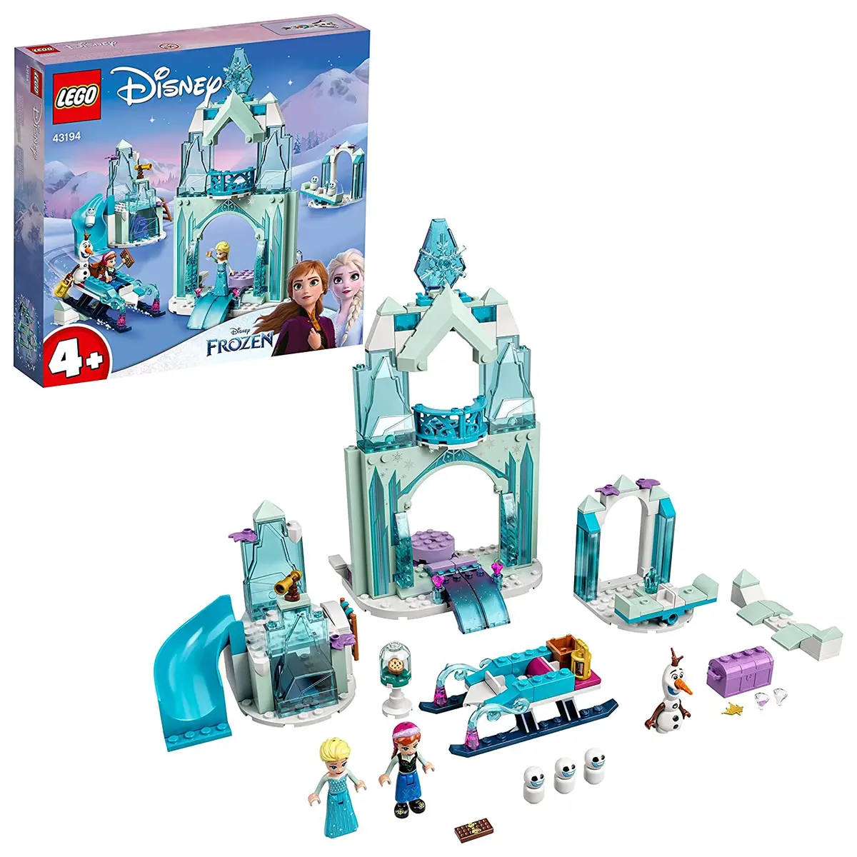 Lego Disney Anna And Elsa’S Frozen Wonderland Building Kit For Ages 4+ 1