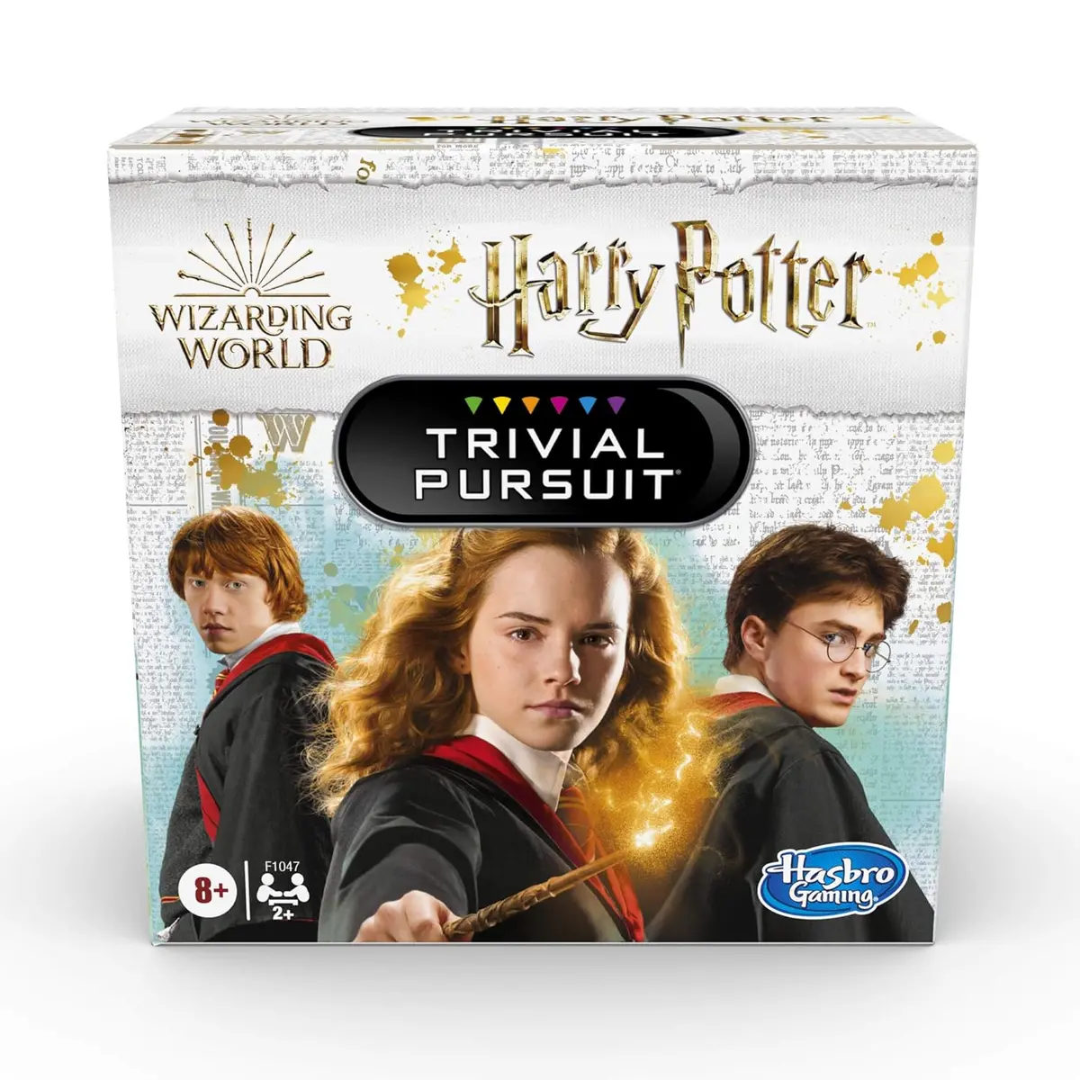 Hasbro Gaming Trivial Pursuit: Wizarding World Harry Potter Edition Board Game, Compact Harry Potter Trivia Game For Ages 8+ 1