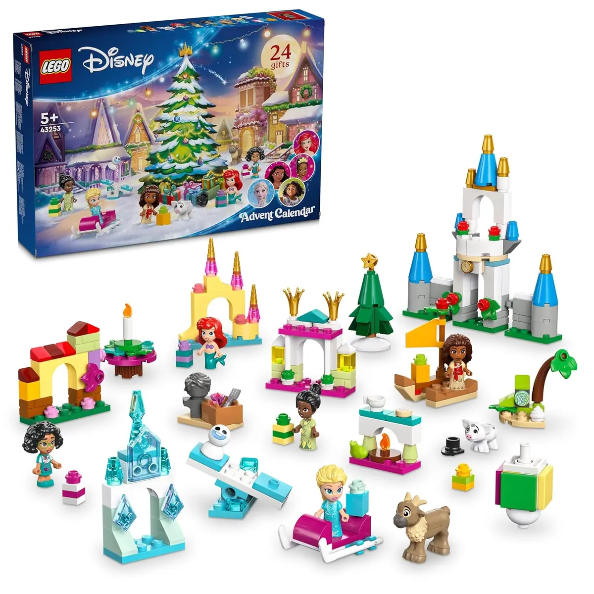 Lego Disney Advent Calendar 2024 Building Kit For Ages 5+ 1