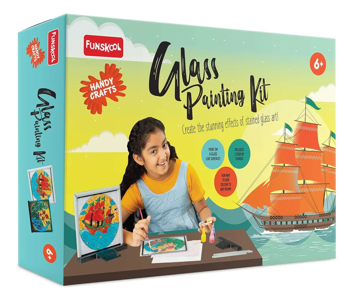 Funskool Handycrafts Glass Painting 1