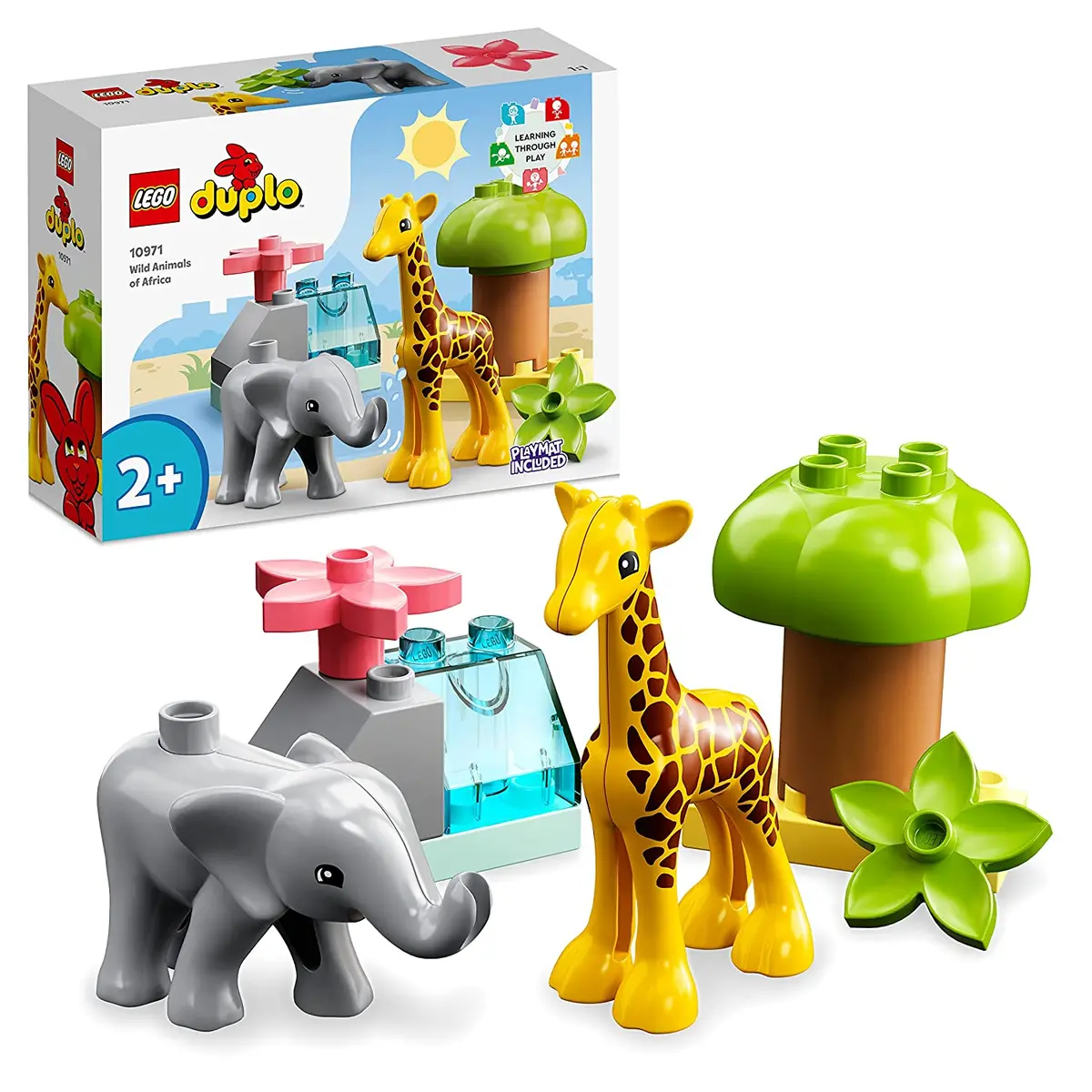 Lego Duplo Wild Animals Of Africa Building Kit For Ages 2+ 1