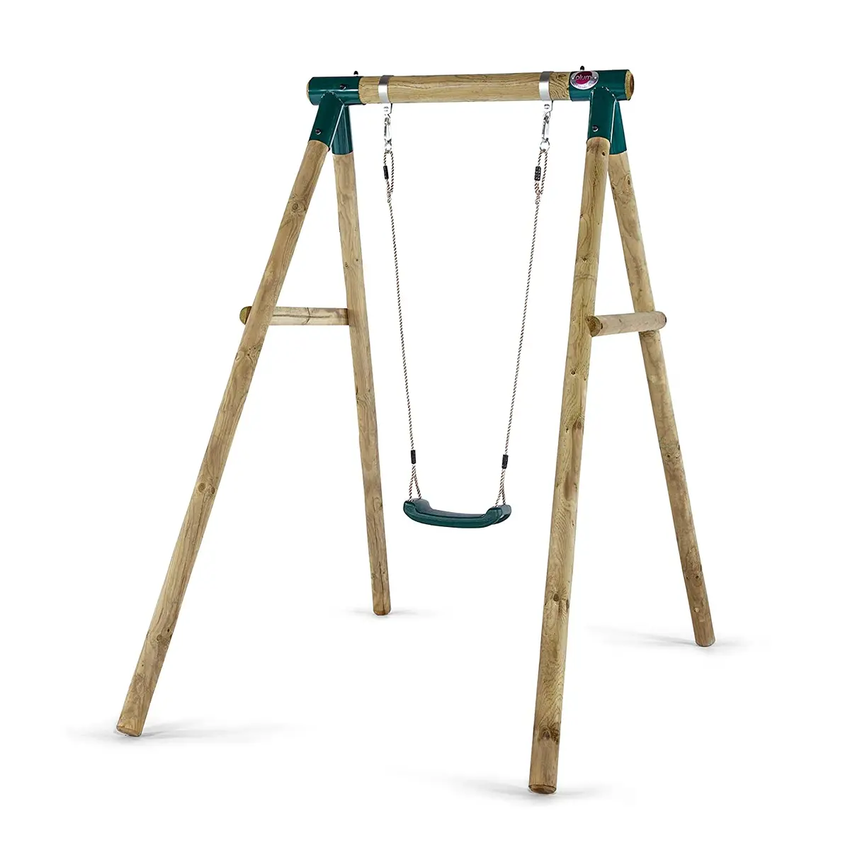 Plum Bush Baby Wooden Garden Swing Set For Kids Ages 3-12 Years 1