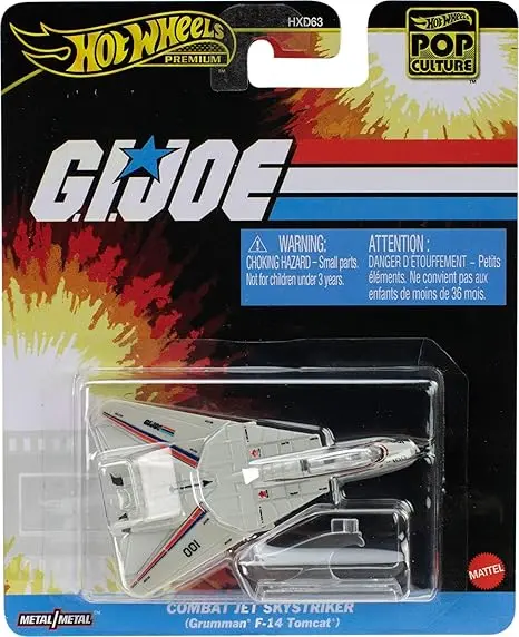 Hot Wheels 1:64 Scale Premium Combat Jet Skystriker Toy Car For Ages 4+ 1