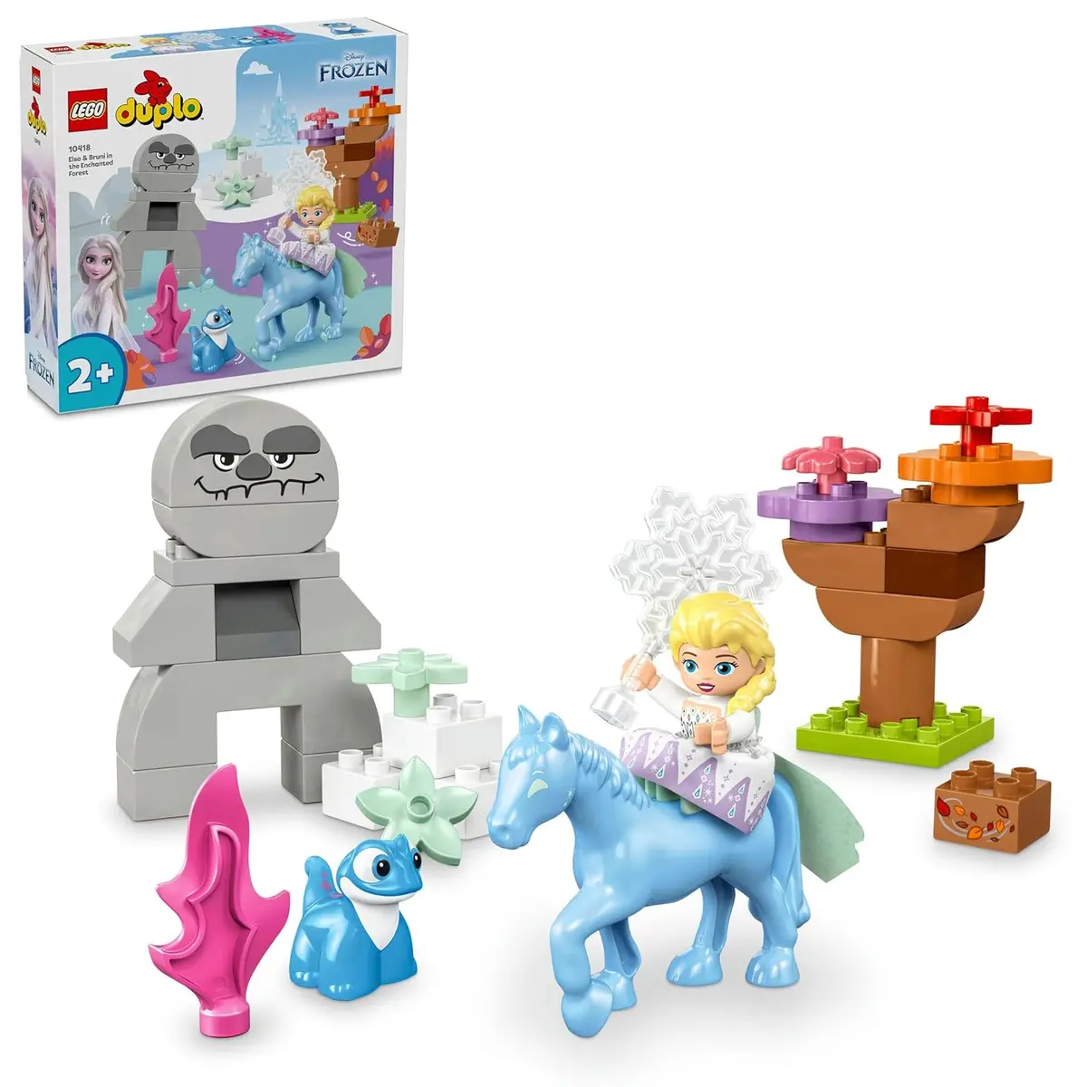 Lego Duplo Disney Elsa & Bruni In The Enchanted Forest Building Kit For Ages 2+ 1
