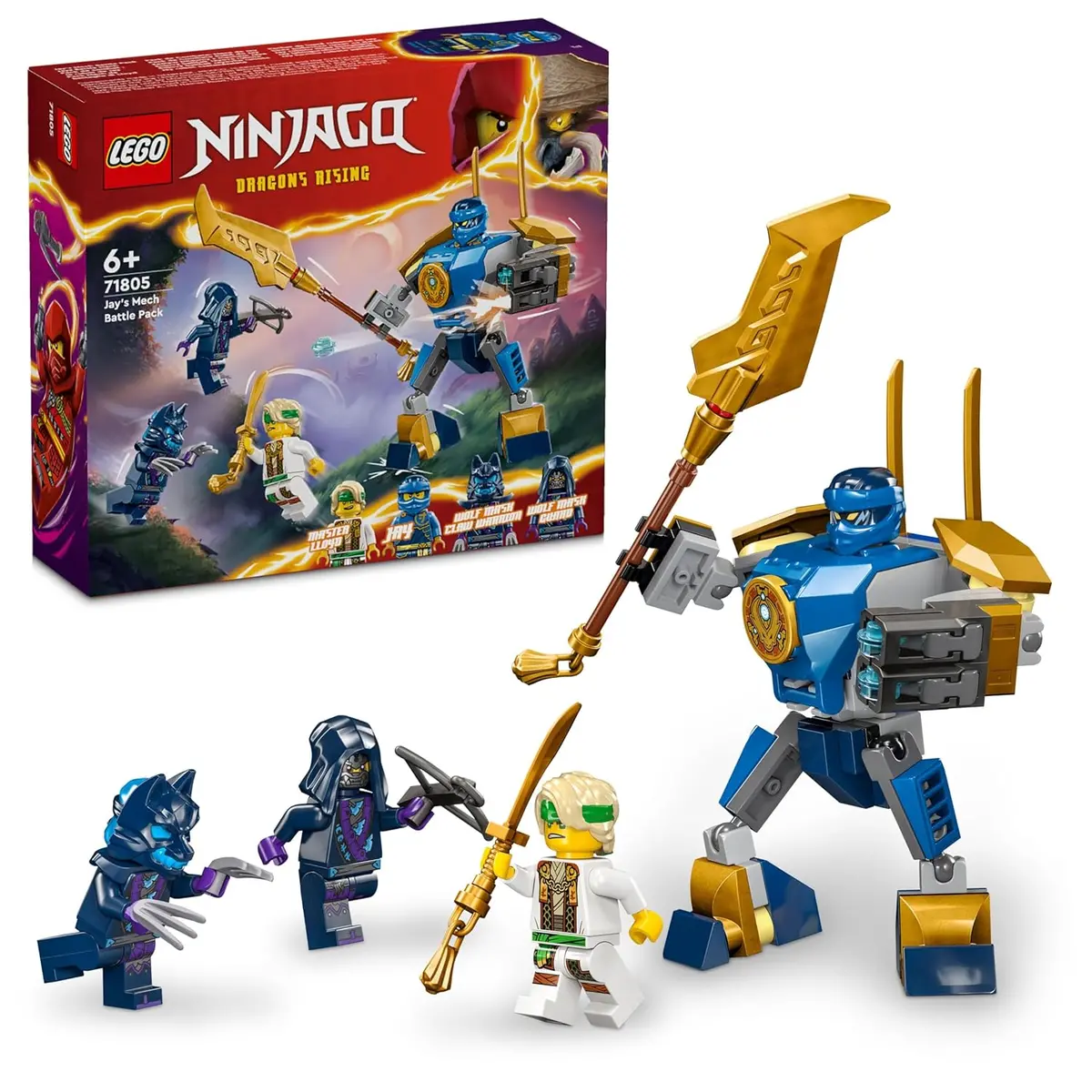 Lego Ninjago Jay‚Äôs Mech Battle Pack Ninja Toy Building Kit For Ages 6+ 1