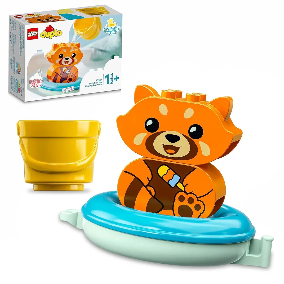 Lego Duplo My First Bath Time Fun: Floating Red Panda Building Kit For Ages 2+ 1
