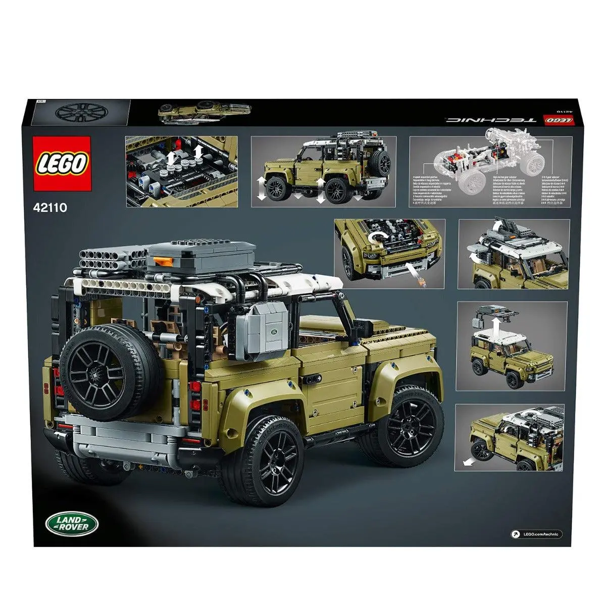 Lego Technic Land Rover Defender Building Blocks For Ages 8+ 1