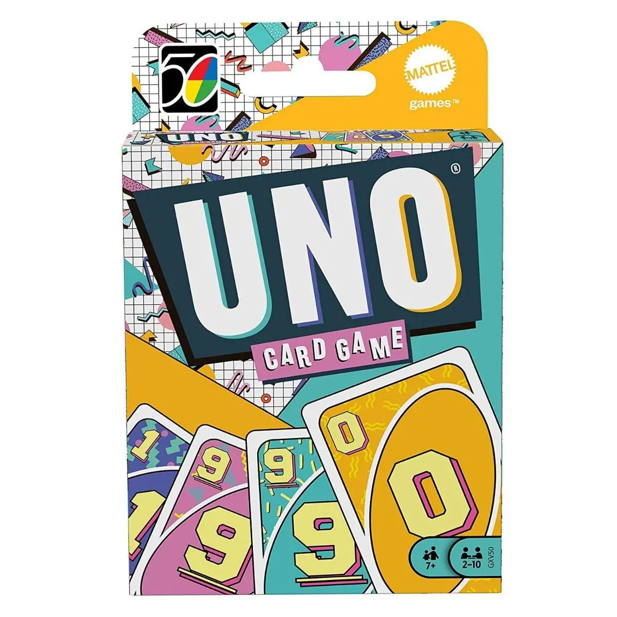 Mattel Games Uno Iconic 1990S Card Game For Ages 7+ 1
