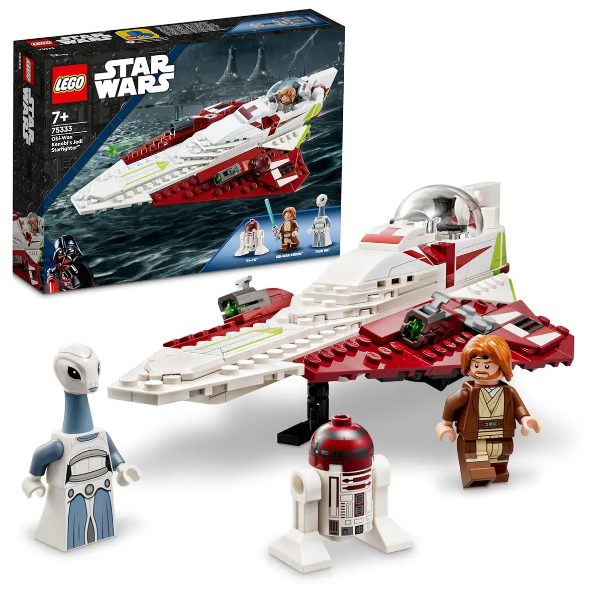 Lego Star Wars Obi-Wan Kenobi’S Jedi Starfighter Building Kit For Ages 7+ 1