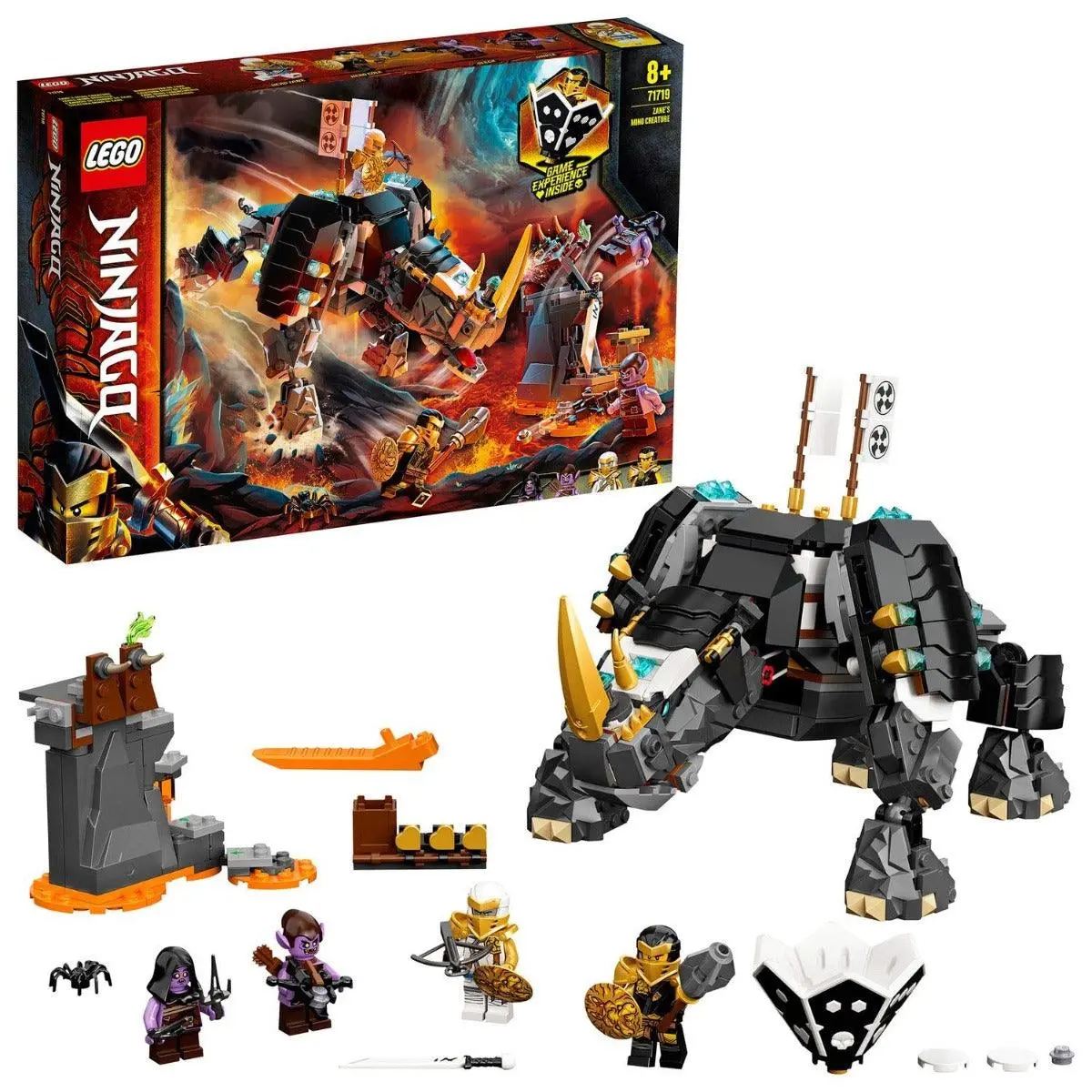 Lego Ninjago Zane's Mino Creature For Ages 7+ 1