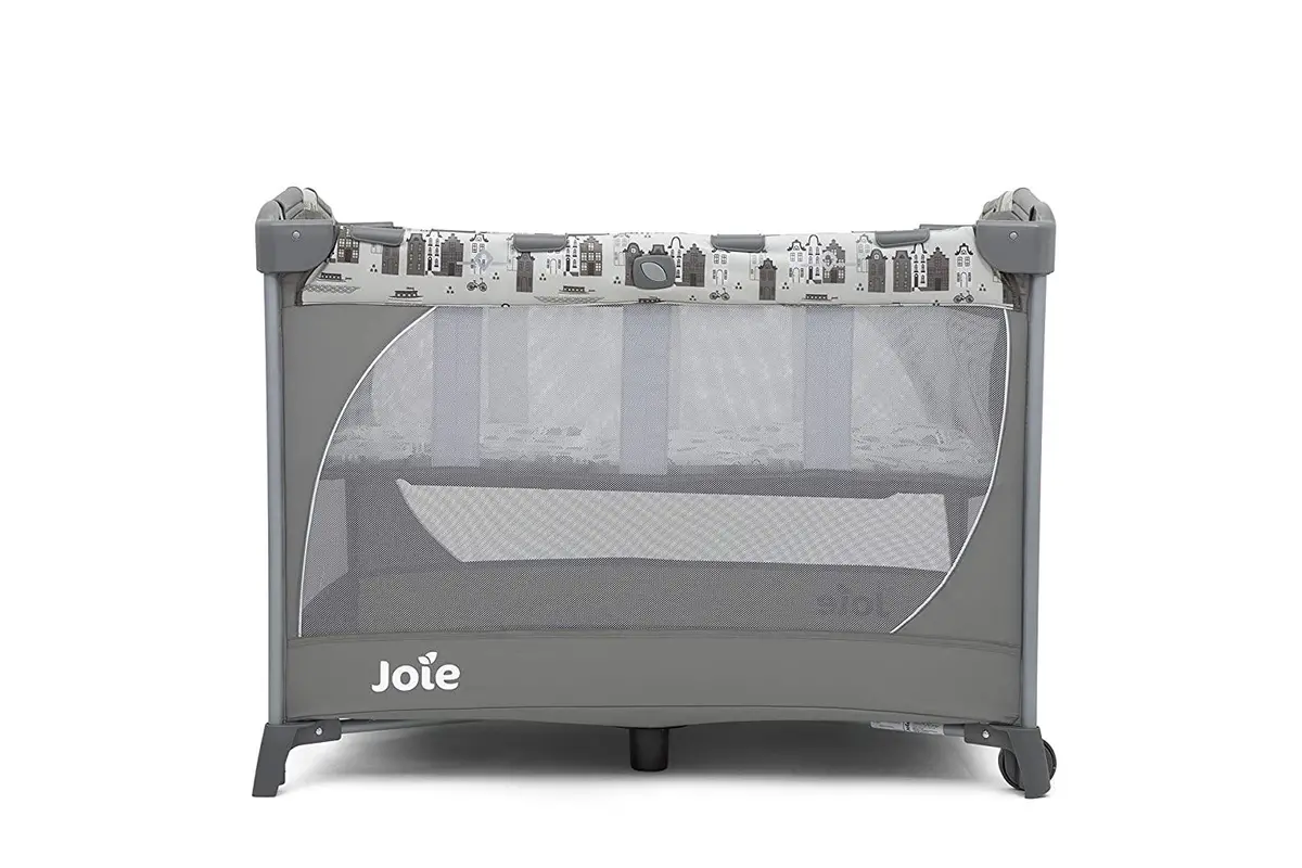Joie Commuter Change Travel Baby Cot Petite City - Playard For Ages 0-3 Years 1
