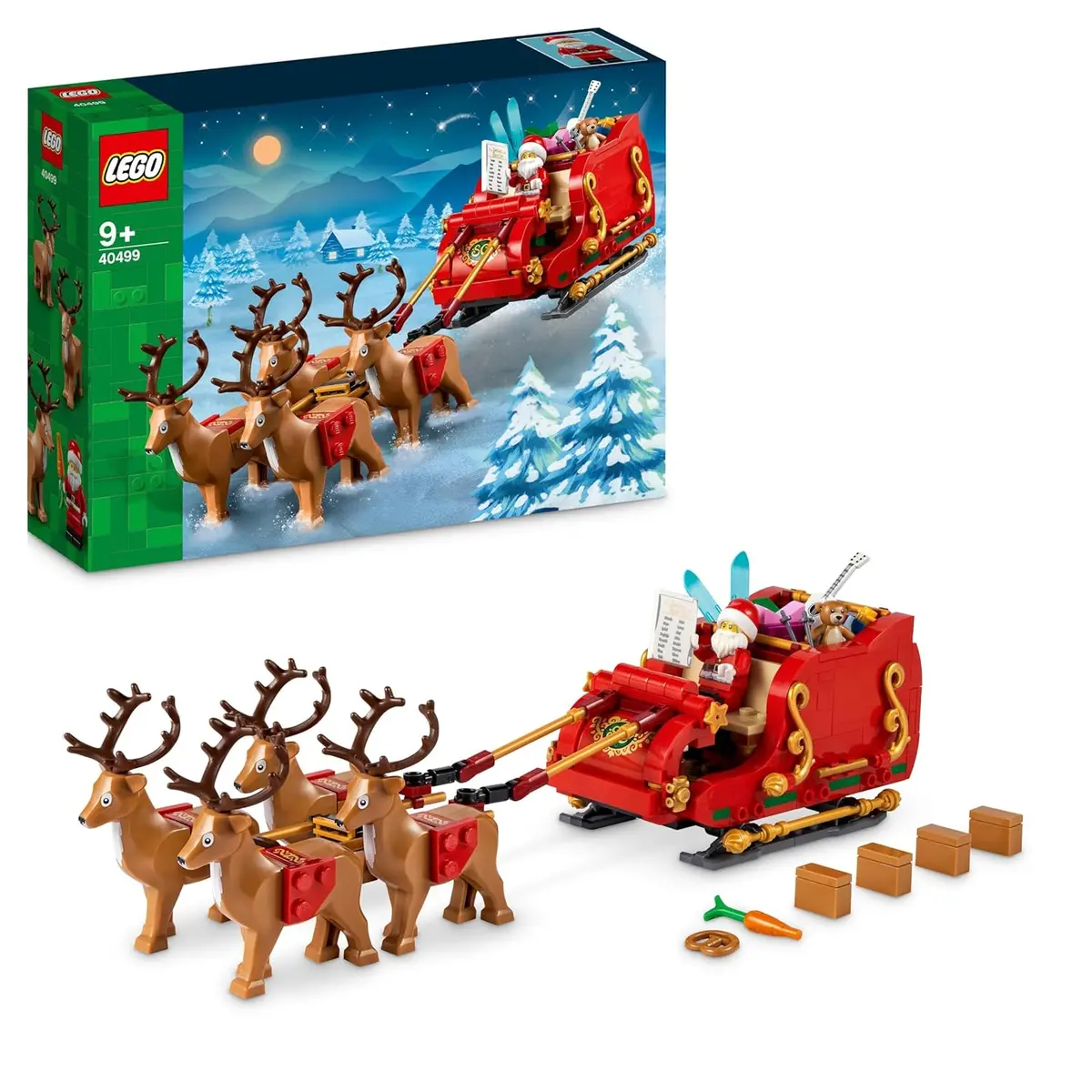 Lego Santa’S Sleigh Toy Building Kit For Ages 9+ 1