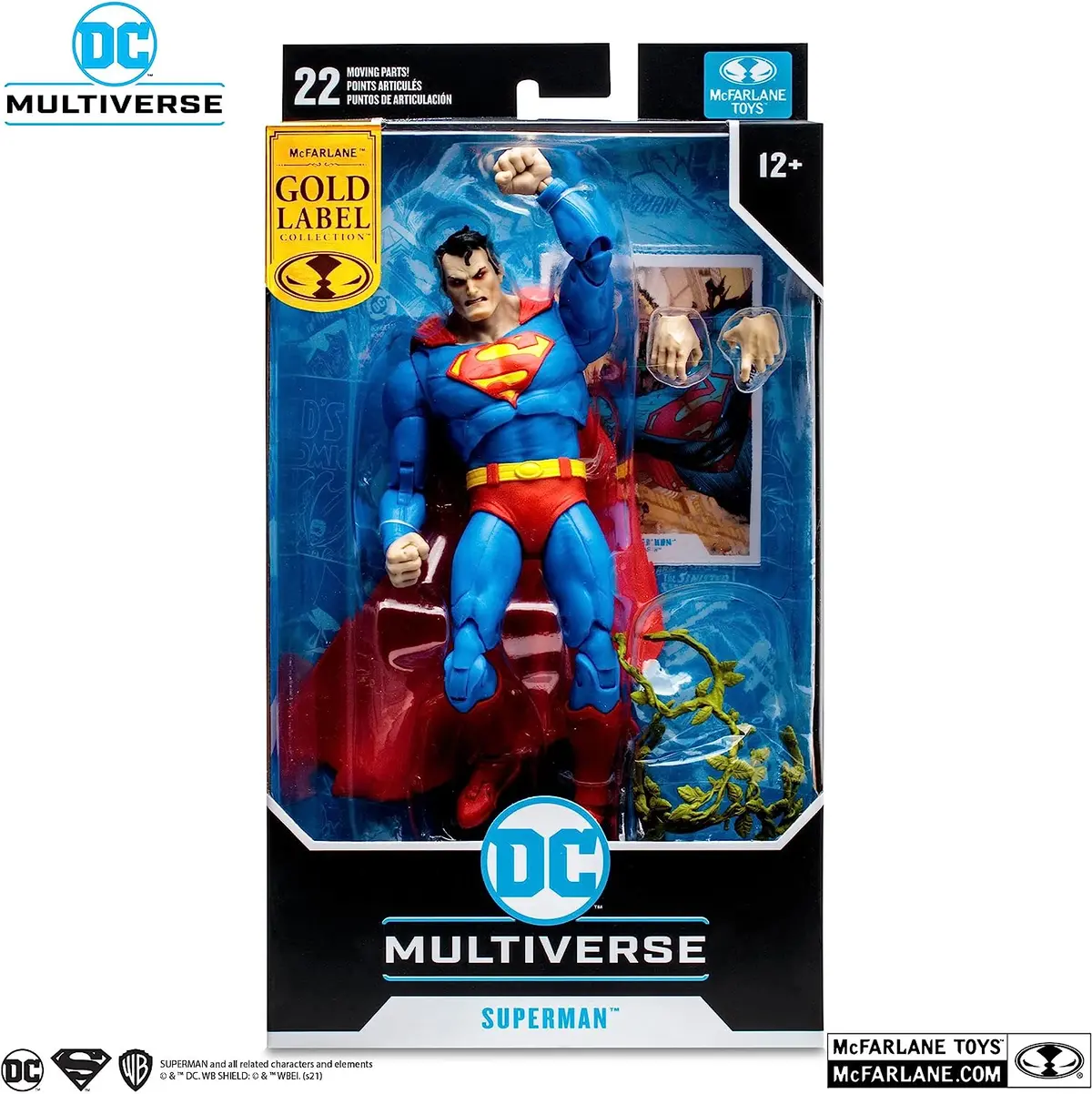 Mcfarlane Toys Hush Superman 7 Inch Angry Laser Eyes Variant Action Figure 2