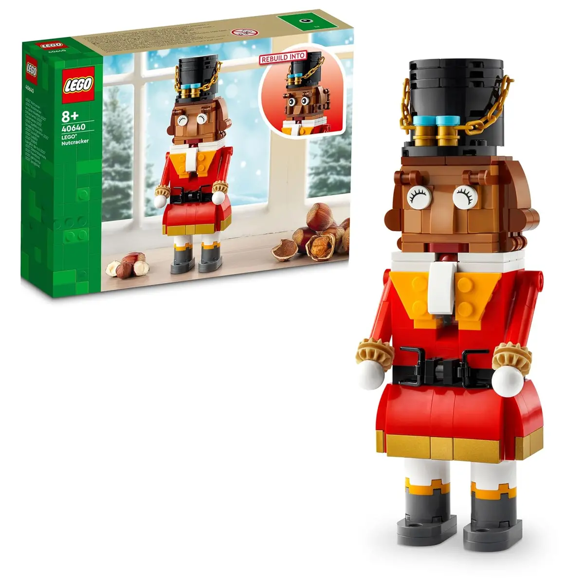 Lego Nutcracker Figure Building Kit For Ages 8+ 1