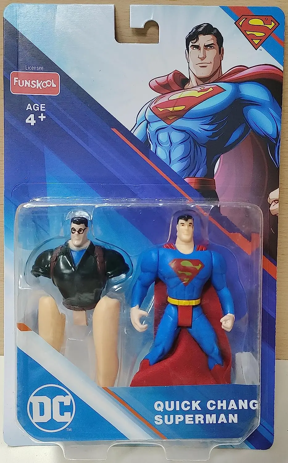 Funskool Quick Change Superman Action Figure 1