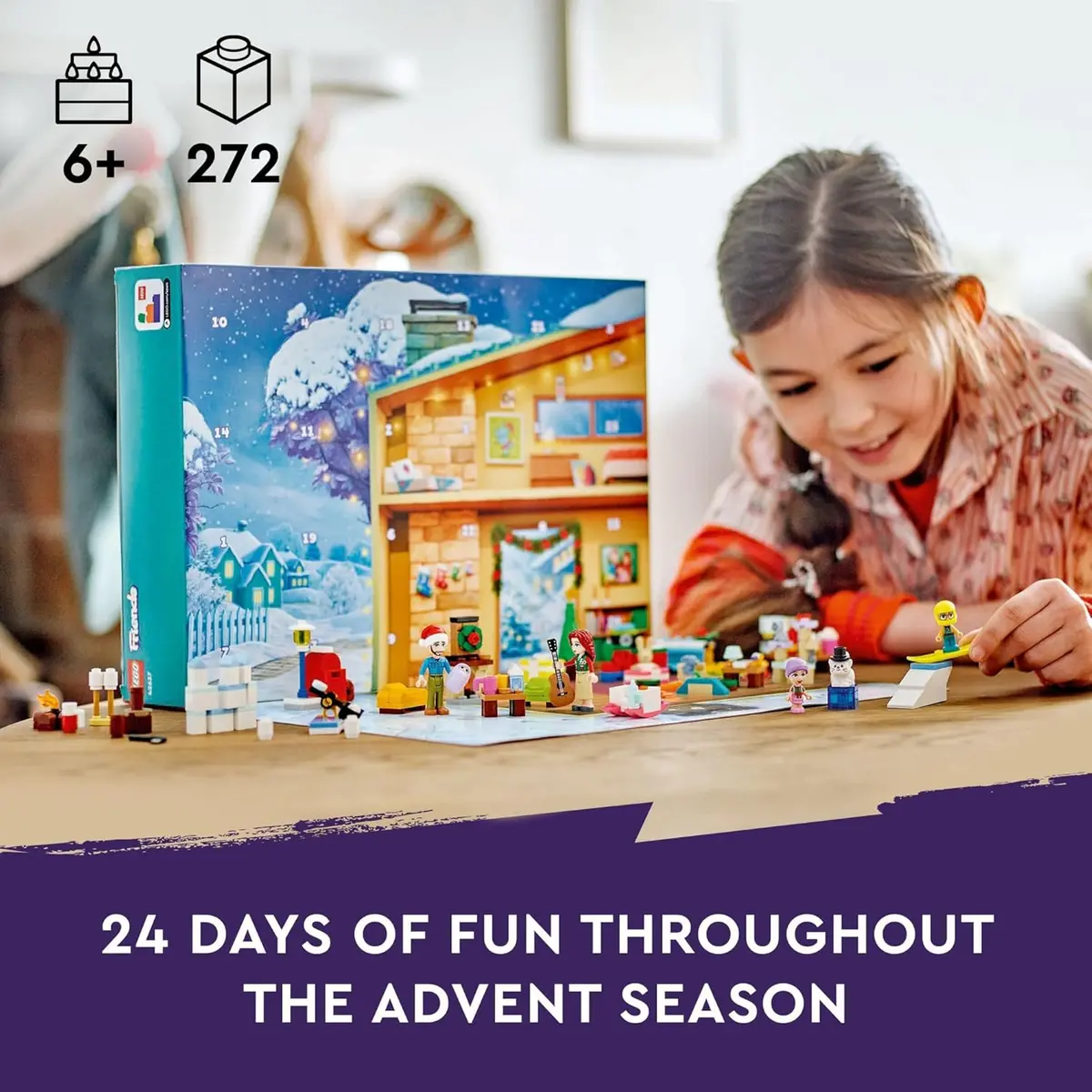 Lego Friends Advent Calendar 2024 Building Kit For Ages 6+ 2