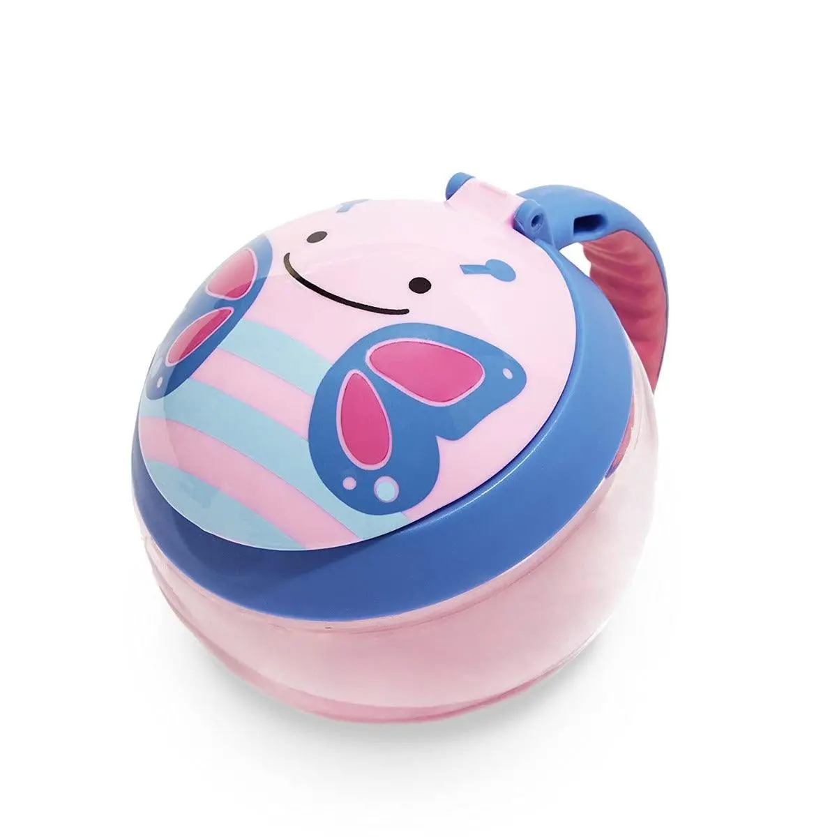 Skip Hop Zoo Snack Cup Butterfly - Weaning Accessory For Ages 1-4 Years 1