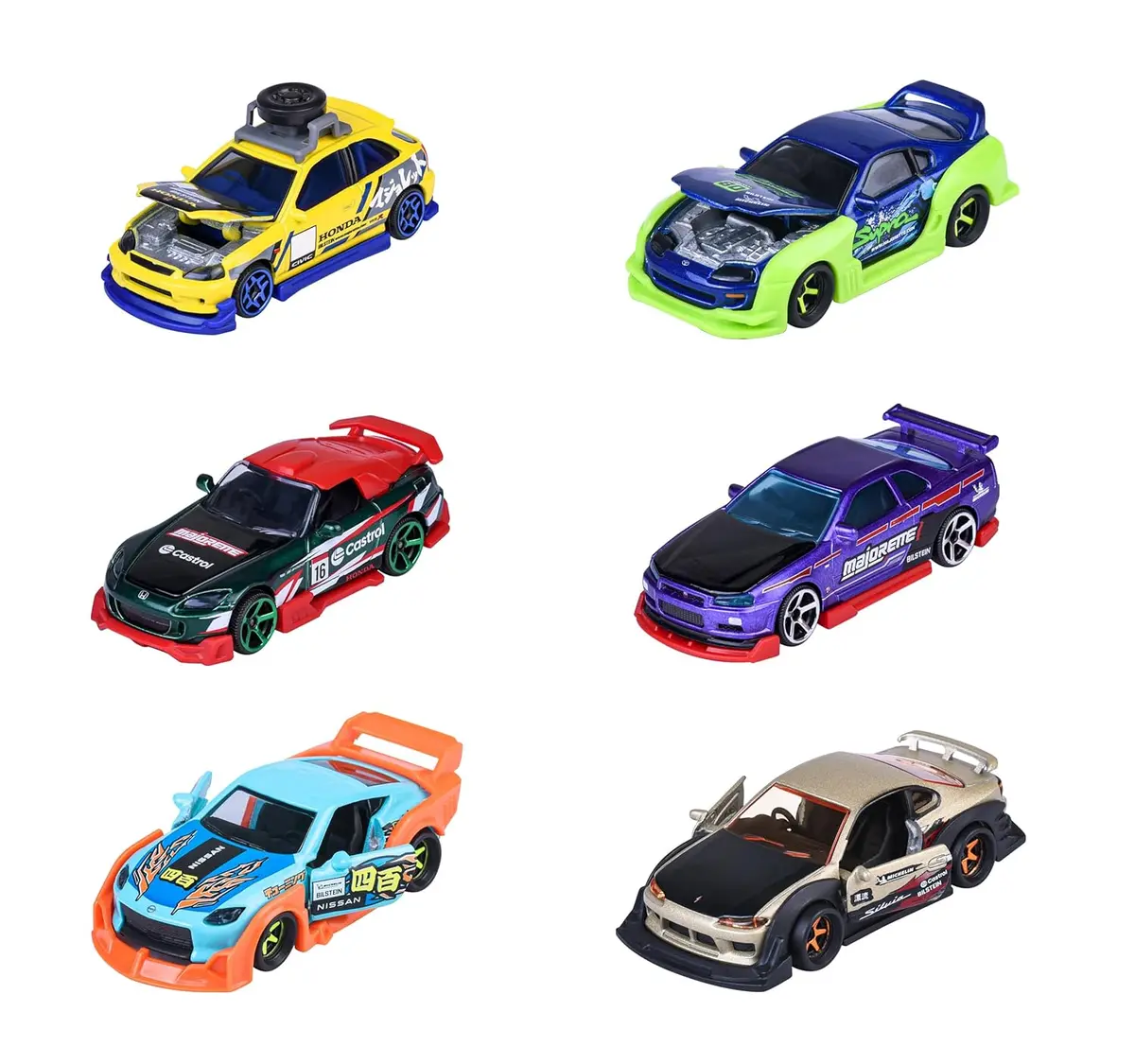 Majorette Auto Japan Series Deluxe - Metal Toy Car With Collection Box & Opening Parts For Kids & Collectors Styles & Design May Vary - Only 1 Model Included 1