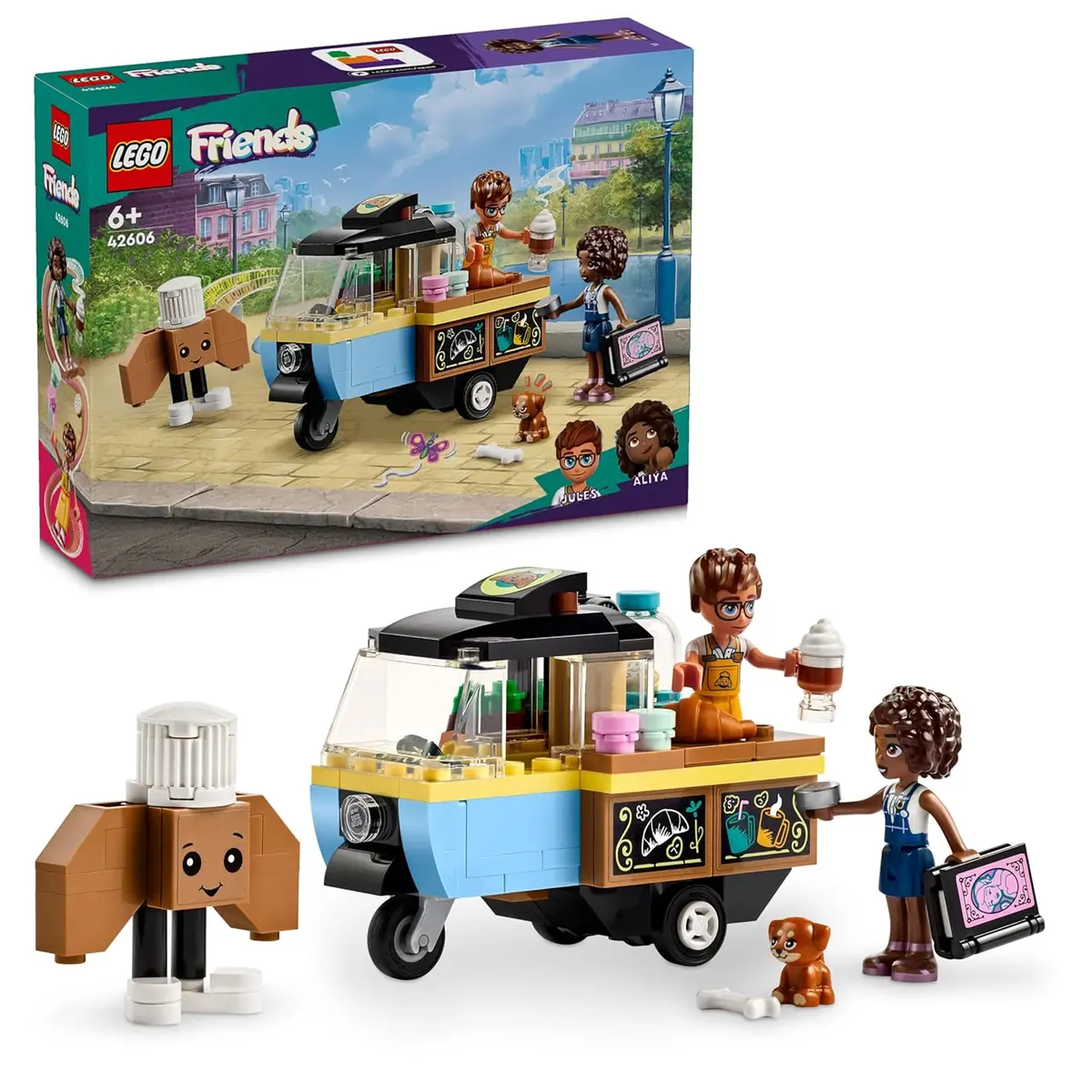 Lego Friends Mobile Bakery Food Cart Building Kit For Ages 6+ 1