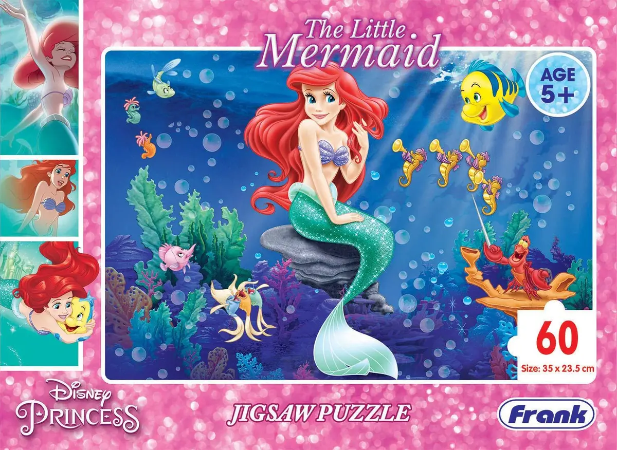 Frank Disney The Little Mermaid - (60 Pieces) 1