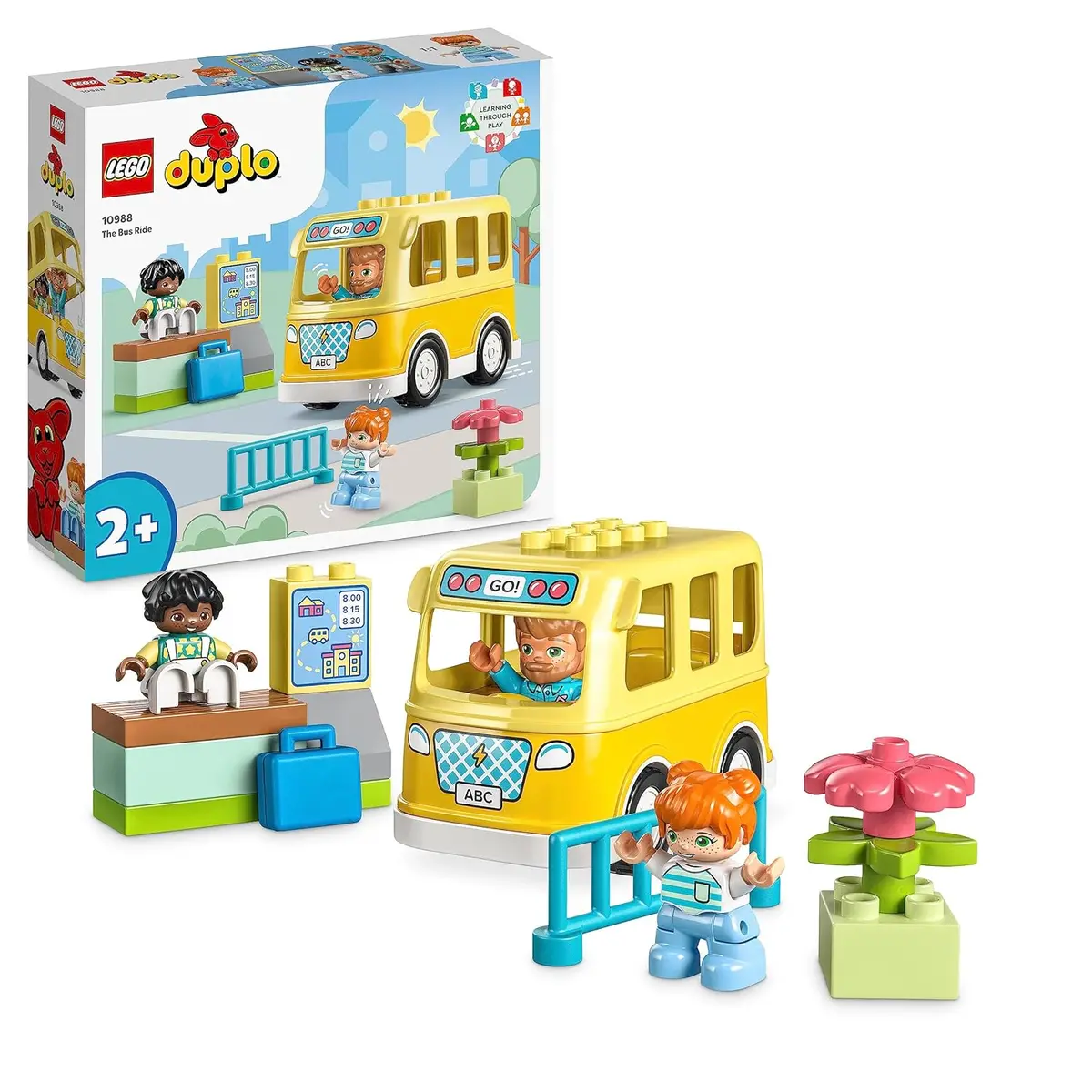 Lego Duplo Town The Bus Ride Building Kit For Ages 2+ 1