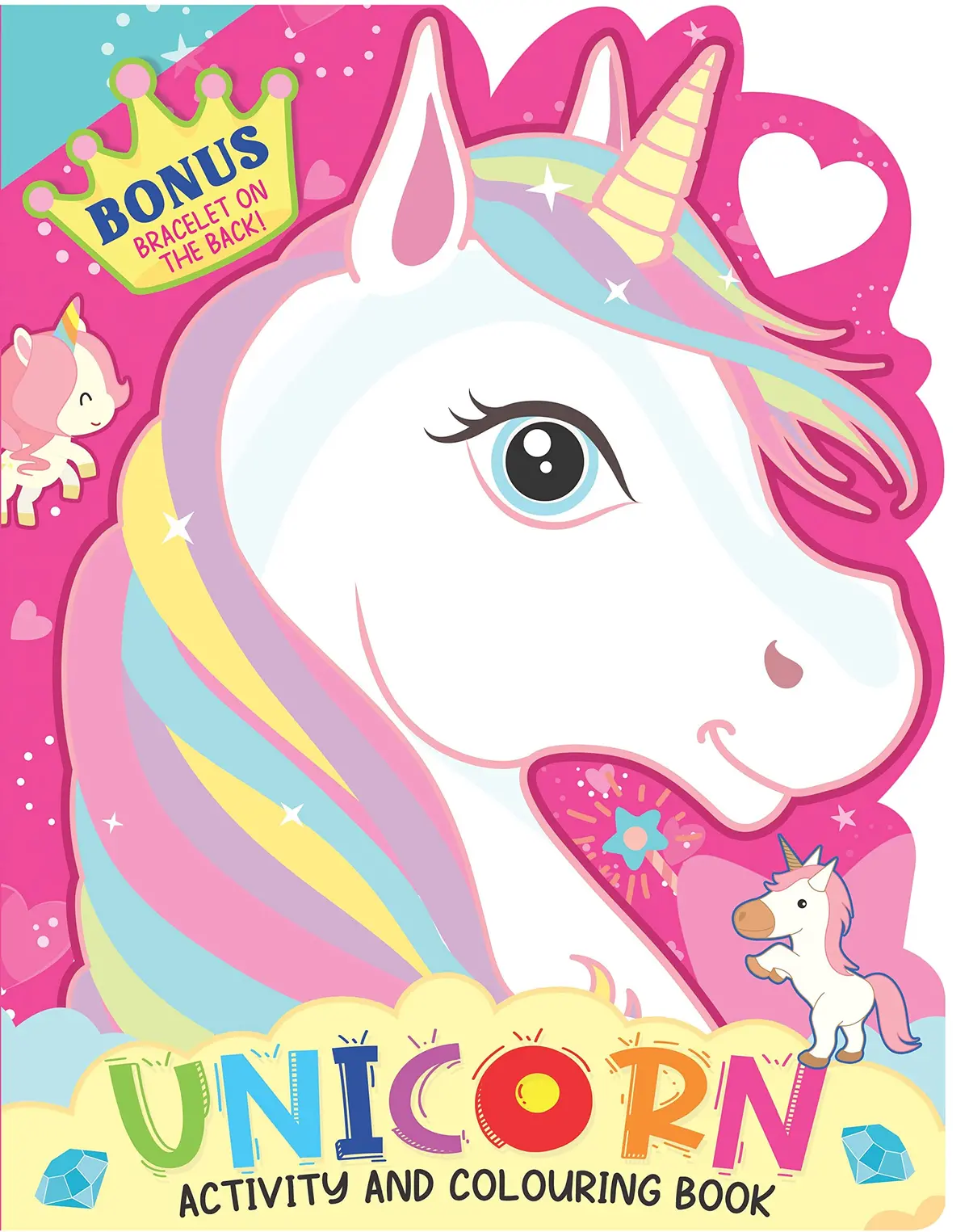 Dreamland Unicorn Activity And Colouring - An Activity Book For Kids Ages 2+ 1