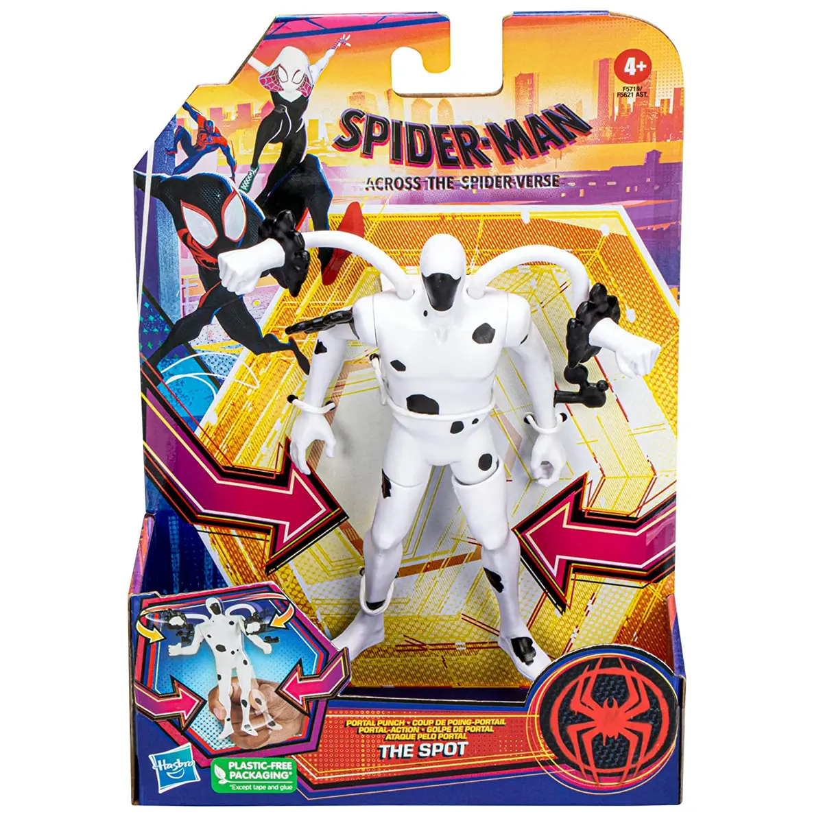 Marvel Spider-Man: Across The Spider-Verse Portal Punch The Spot Toy 6-Inch-Scale Action Figure For Kids Ages 4 Years And Up 2