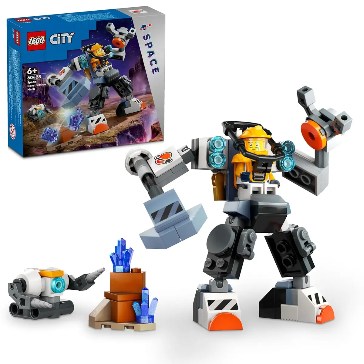 Lego City Space Construction Mech Suit Building Kit For Ages 6+ 1