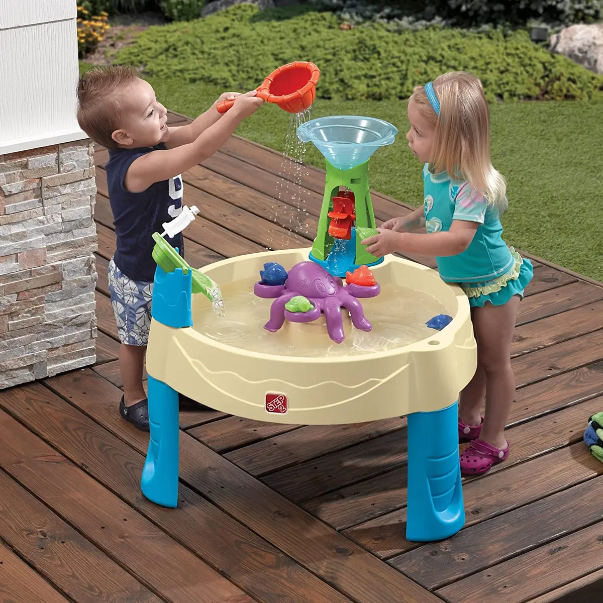 Step2 Wild Whirlpool Water Table Sand & Water Play Toy For Kids 2