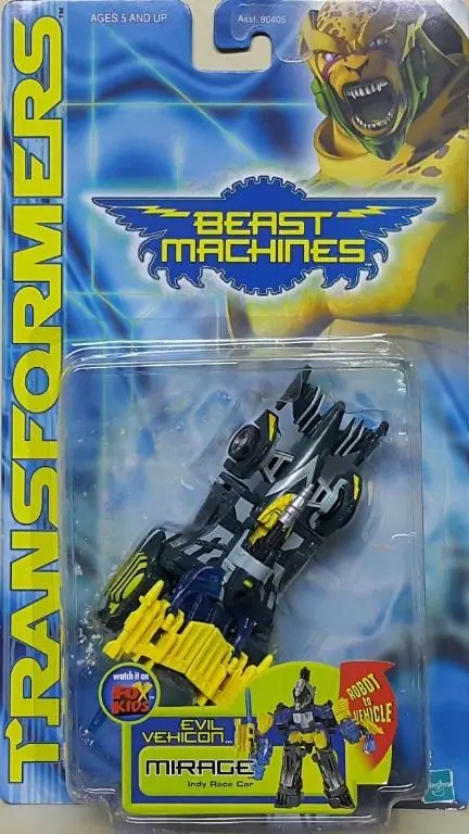 Hasbro 80466 特種變形金剛 載具金剛 幻影 印第賽車 Transformers Beast Machines Evil Vehicon Mirage Indy Race Car (Buy-Spk) L 1