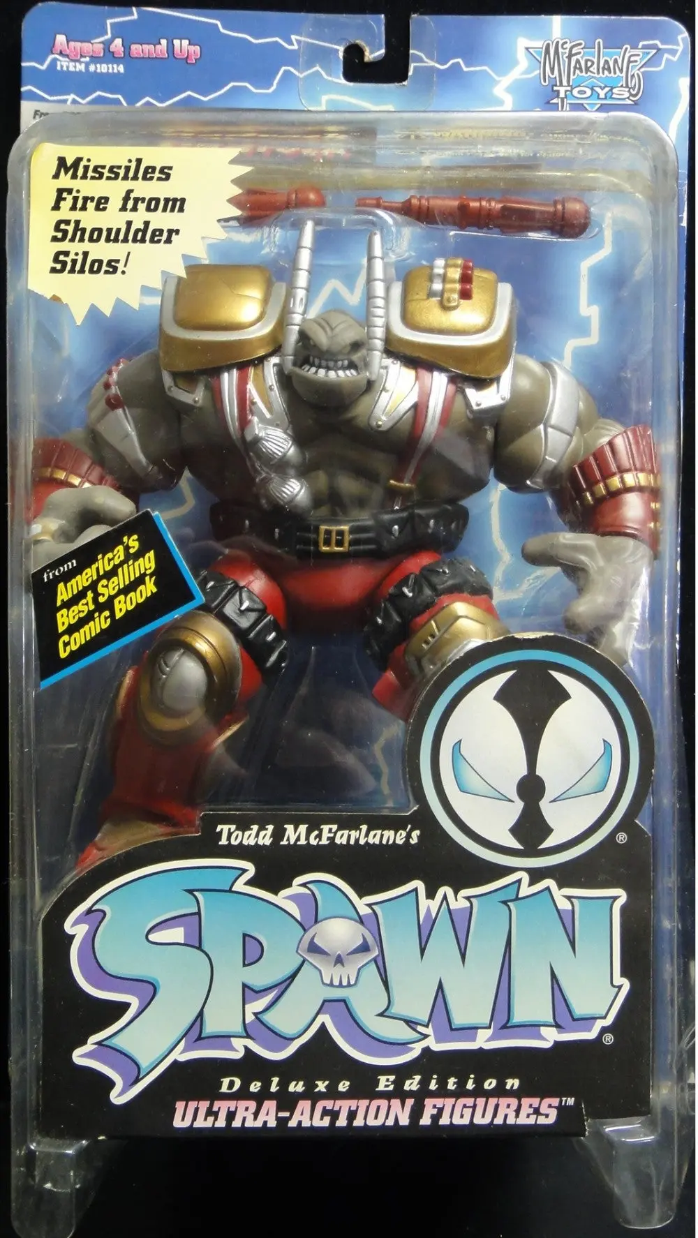 Mcfarlane Toys 再生俠 Todd Mcfarlane's Spawn Deluxe Edition Ultra-Action Figures From Rob Liefeld's Youngblood Badrock Variant 85010 (Jpa-195) 1