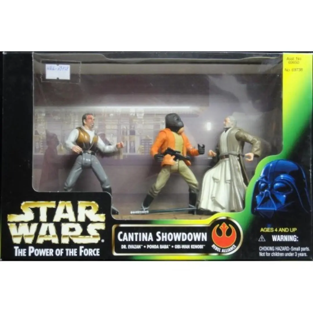 Kenner 星球大戰 Star Wars Cantina Showdown Dr Evazan Ponda Baba Obi-Wan (Wkg-69738) 1