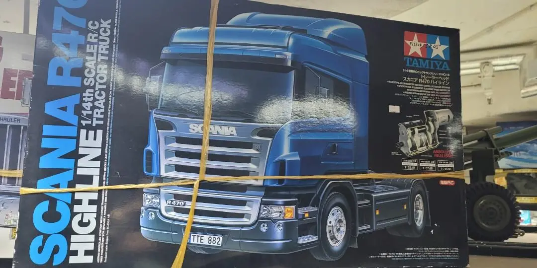 Tamiya 1/14  Rc Car Scania R470 Highline 遙控貨櫃車 1