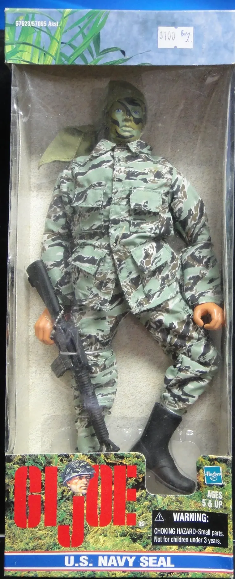 Hasbro 義勇群英 Gi Joe U.S. Navy Seal Fully Poseable Figure 57623 1