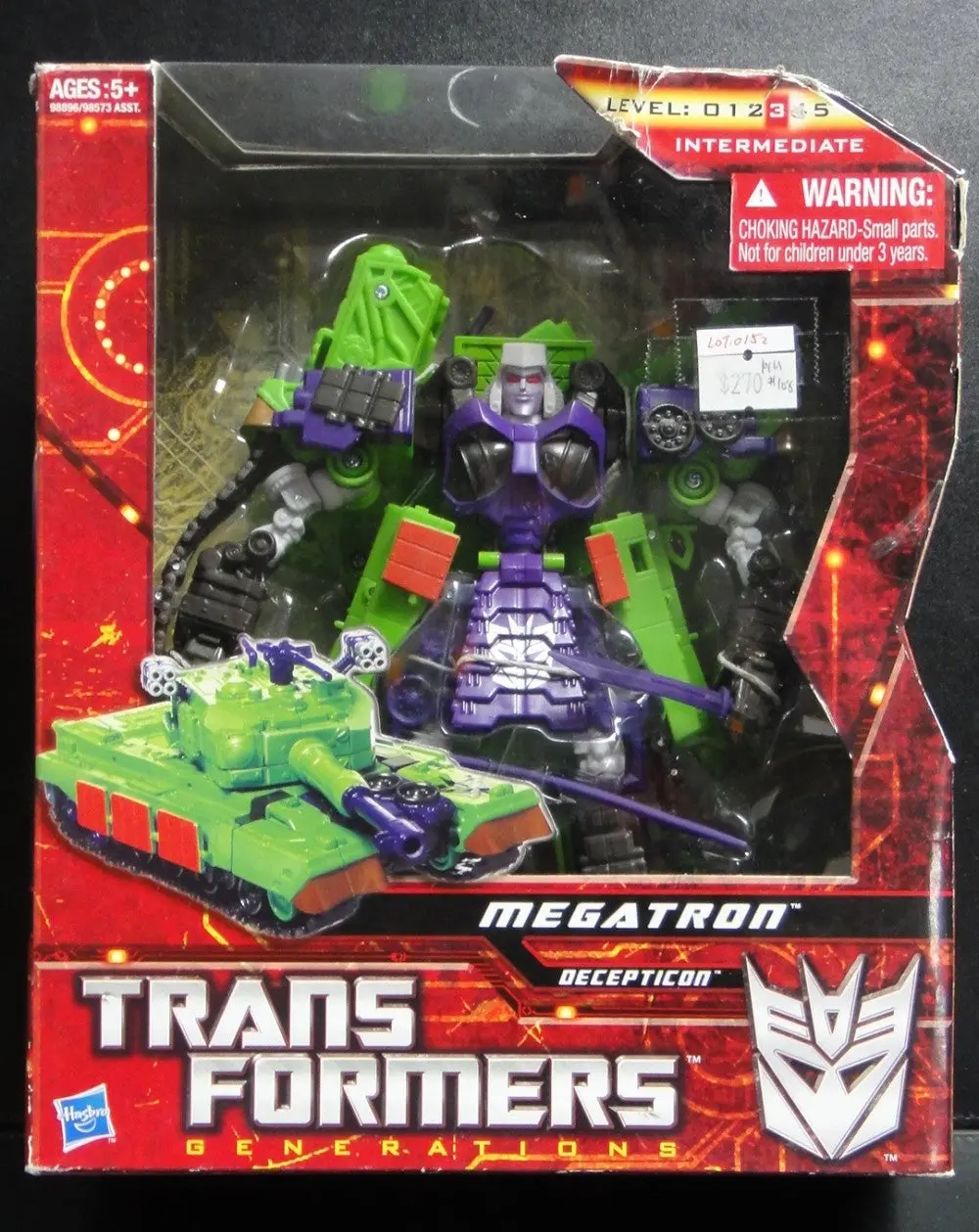 Hasbro 變形金剛 狂派 麥加登 Transformers Generations Voyager Class Decepticon Megatron 73433 (Piu-108) 1