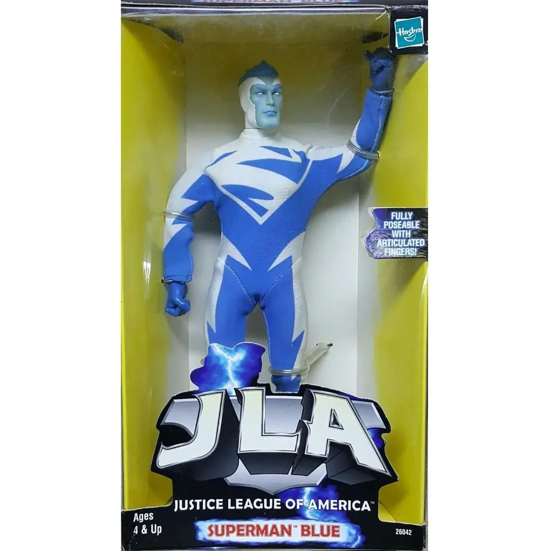 Hasbro Jla Justice League Of America Superman Blue Fully Poseable (Buy-26042-Spk 倉) 1