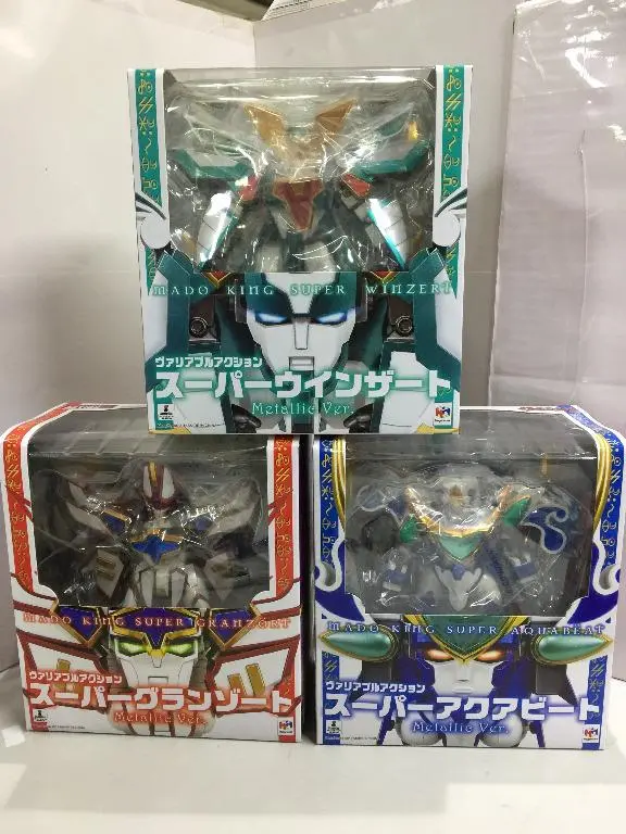 Megahouse Mado King Super Granzort Winzert Aquabeat Figure (82566 82567 82568) (C971-262) 1