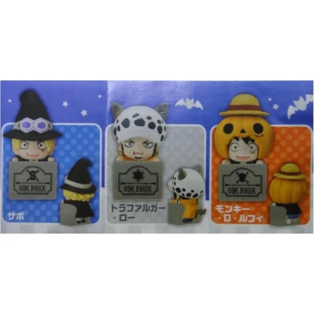 Bandai One Piece 海賊王 手機防塵塞 萬聖節版 全6種 扭蛋 2357210 (Epc-1124-24) 2
