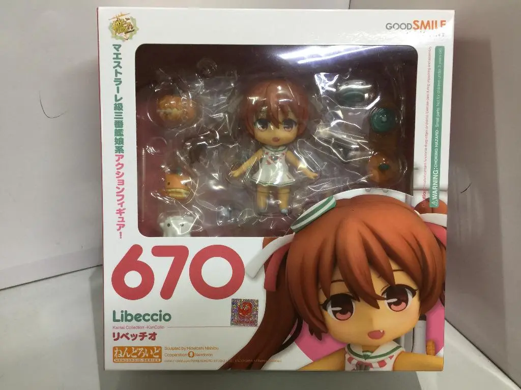 Good Smile 670 Libeccio 三番艦娘系 (90216) (C1113-5) 1