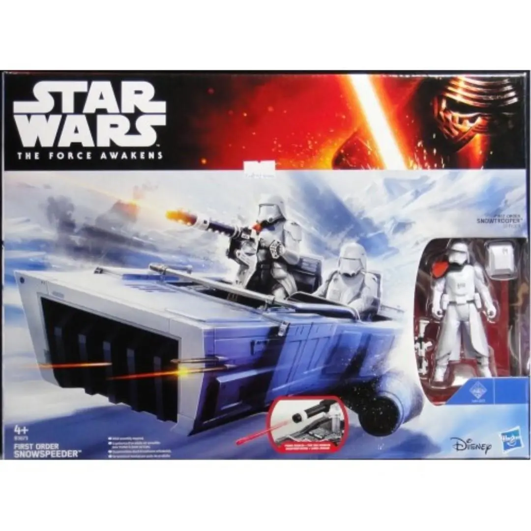 Hasbro 星球大戰 Star Wars First Order Snowtrooper Officer Speeder B3673(Piu/P145-60) 1
