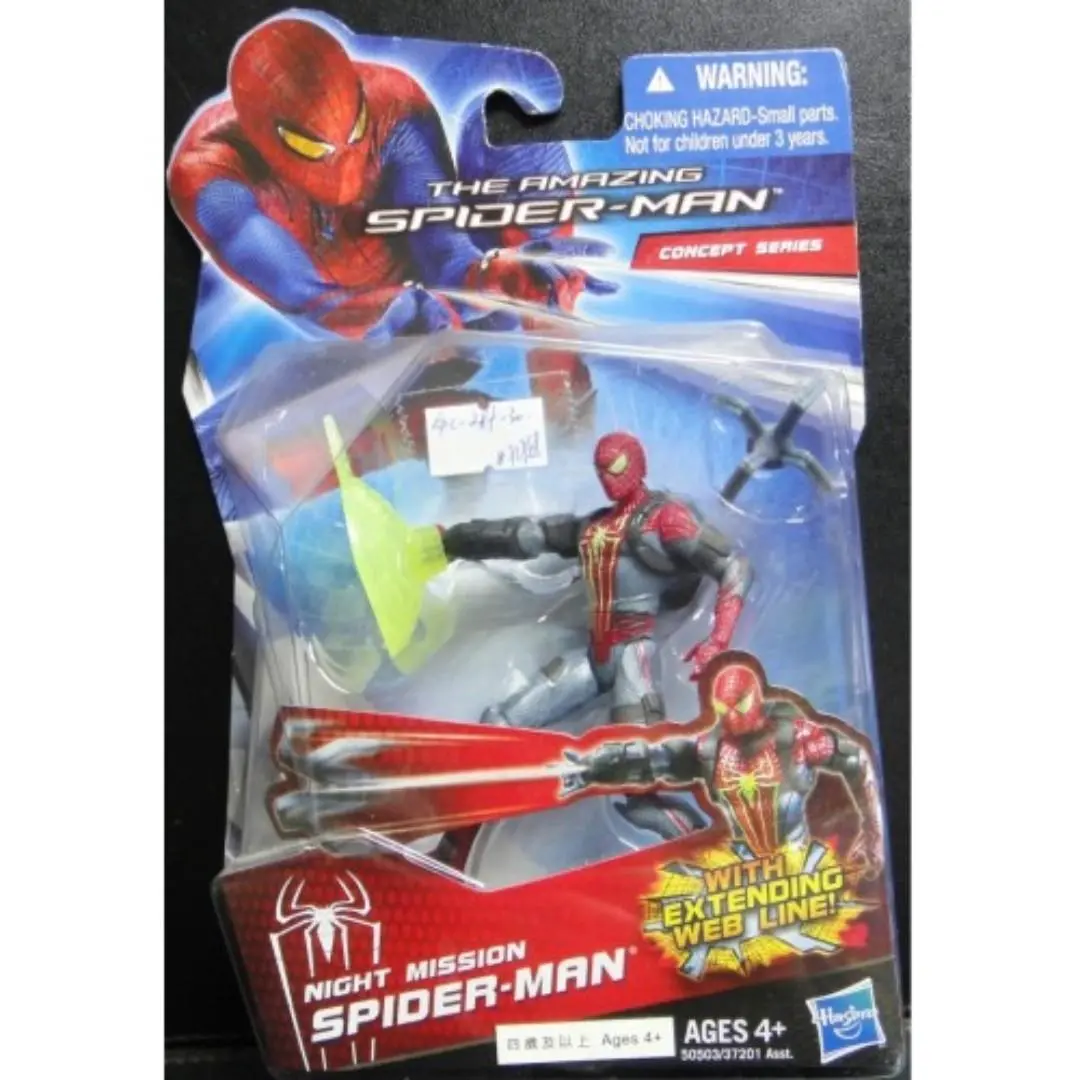 Hasbro Amazing Spider-Man Night Mission W/ Extending Web Line 71758 (Epc-287-30) 1