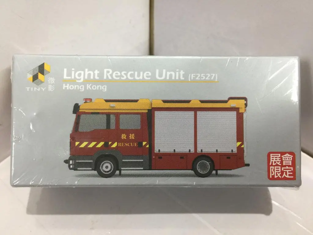 Toyeast Tiny City Die-Cast Model Car Light Rescue Unit F2527 Hong Kong 細搶救車 Atc64076 11049 (C920-225) 1