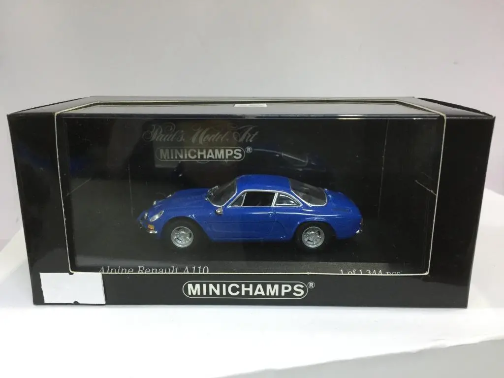 Minichamps 1/43 Alpine Renault A110 1963-67 Blue (430 113604) (03359) (Piu50) 1